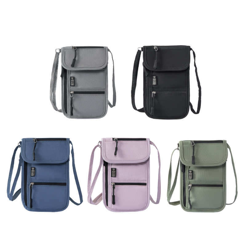 Travel Accessories Rfid - Cartera de Cuello Personal con Bloqueo