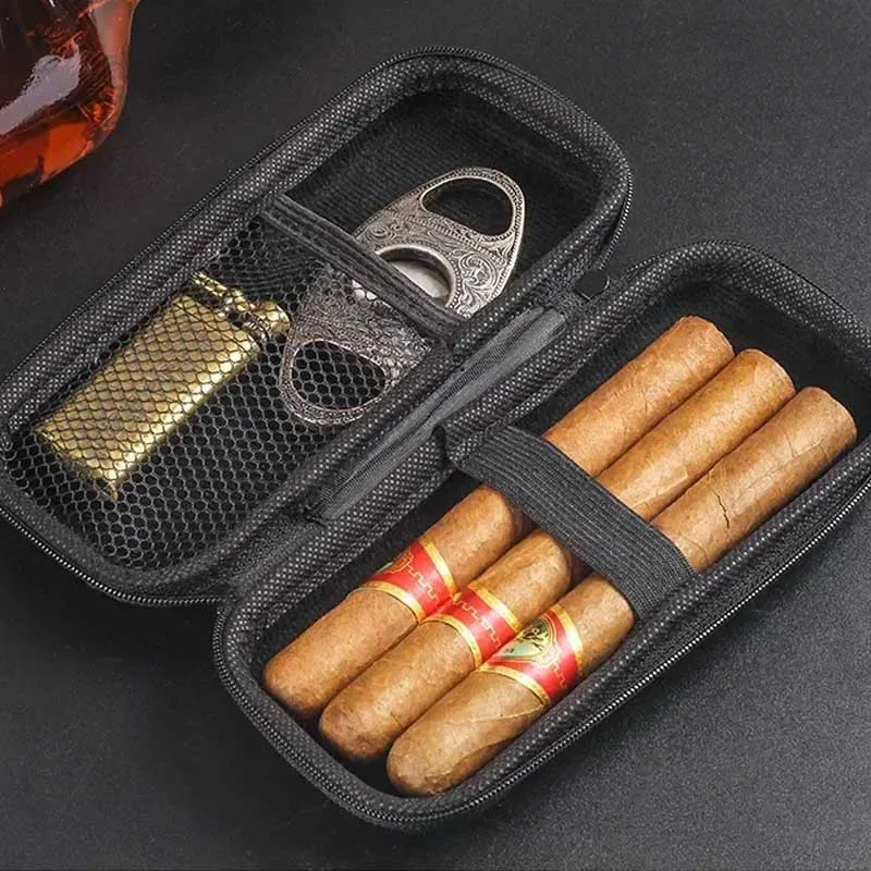 Travel Accessories Pack - Estuche portátil para cigarros de EVA,