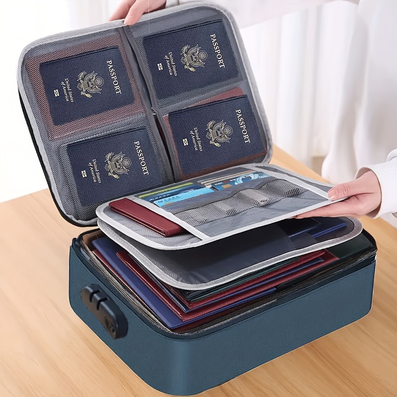 Document Organizer Folder - Bolsa de almacenamiento de archivos con