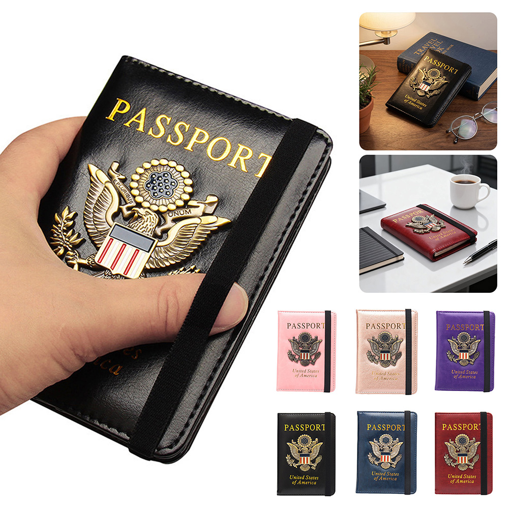 Travel Accessories Rfid - Porta pasaportes RFID para viajes, funda