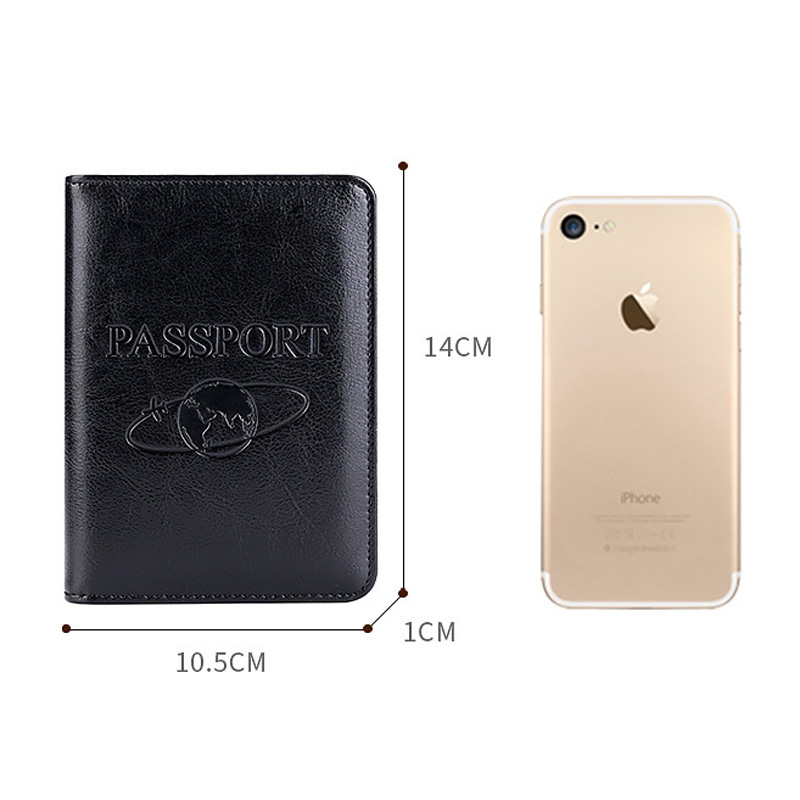Funda de pasaporte de cuero ge - Travel Accessories Rfid reseña y precio