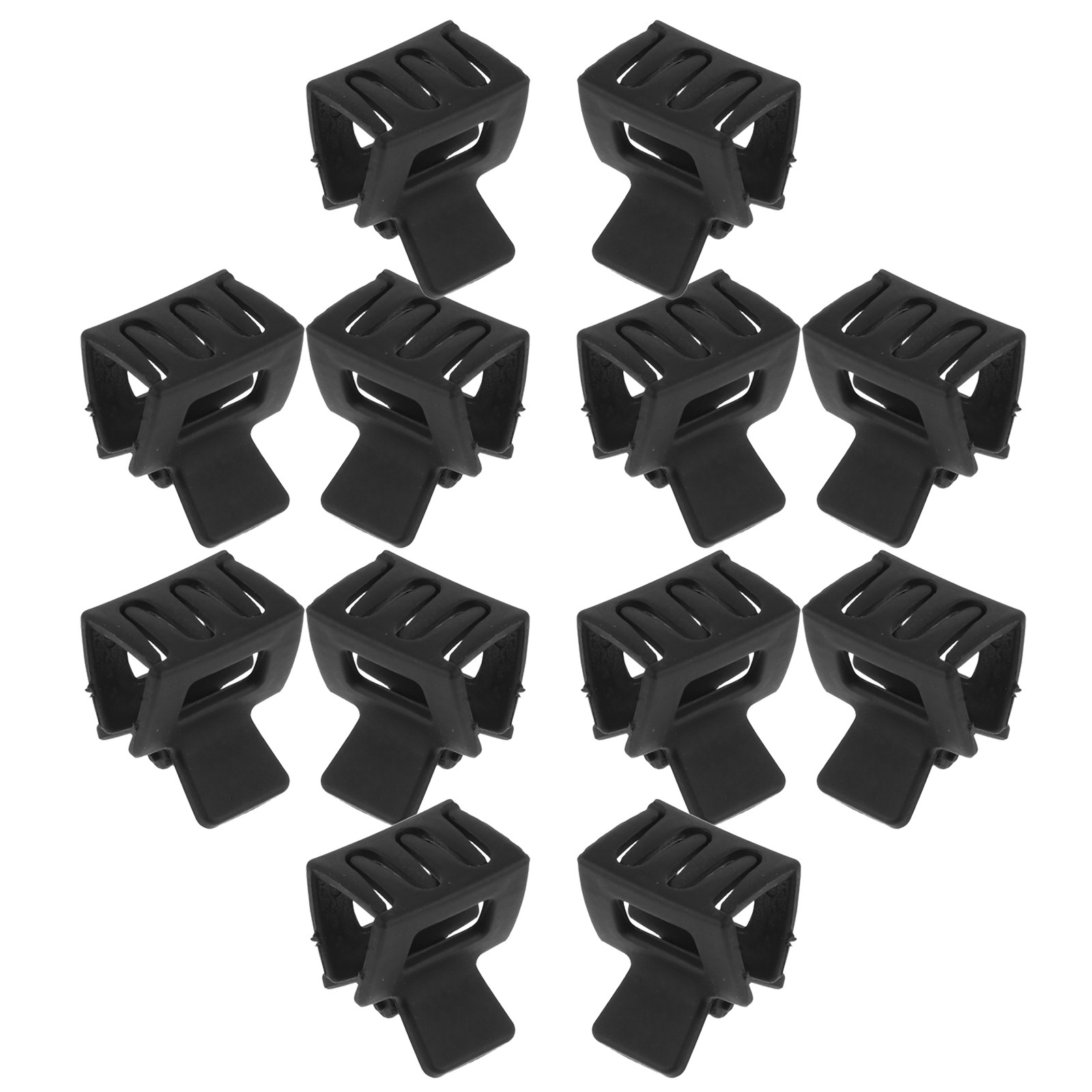 12 Mini Pinzas de Pelo Negras  - Travel Accessories Present reseña y precio