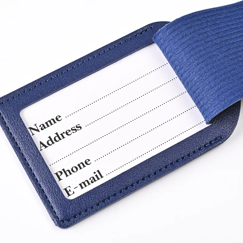 1 unidad de etiqueta gruesa de - Luggage Tag Leather reseña y precio