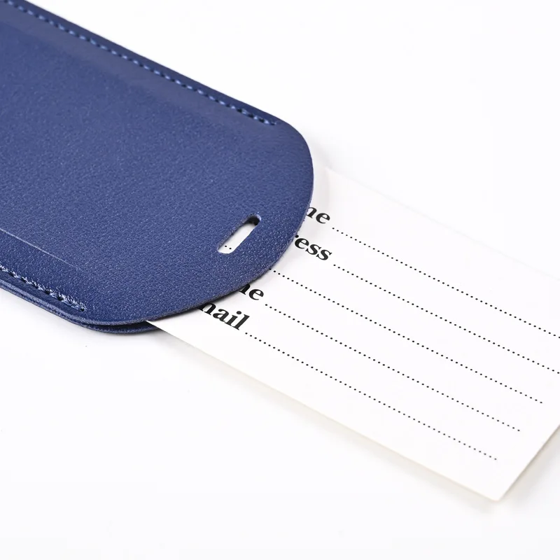 1 unidad de etiqueta gruesa de - Luggage Tag Leather reseña y precio