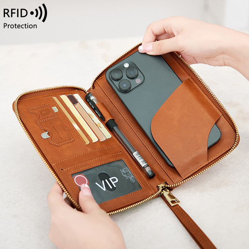 Nuevas fundas de cuero para pa - Travel Accessories Rfid reseña y precio