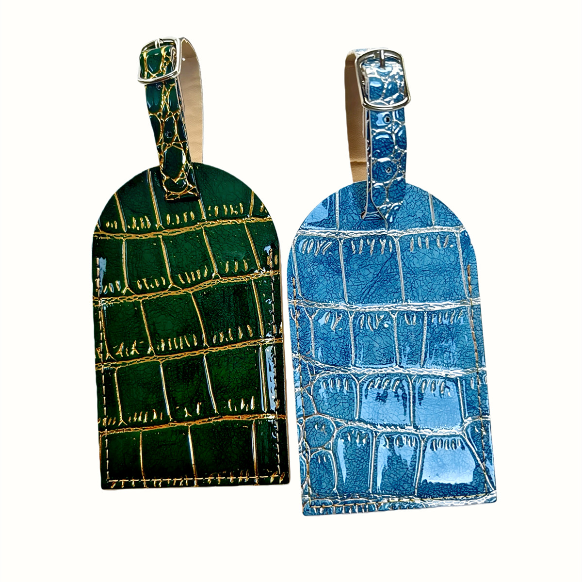 Etiqueta de equipaje con borde - Luggage Tag Leather reseña y precio