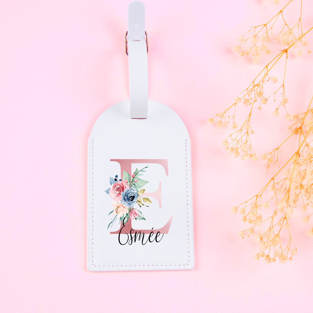 Etiqueta de equipaje de cuero  - Travel Accessories Gifts For Her reseña y precio