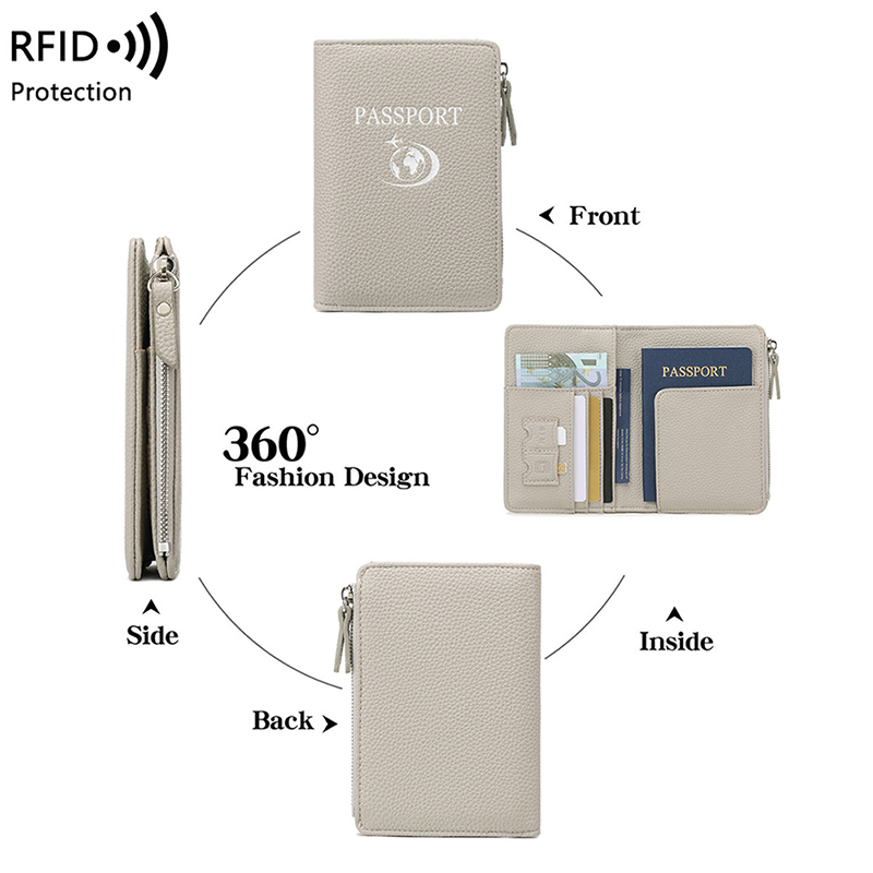 Porta Pasaportes Personalizado - Travel Accessories Rfid reseña y precio