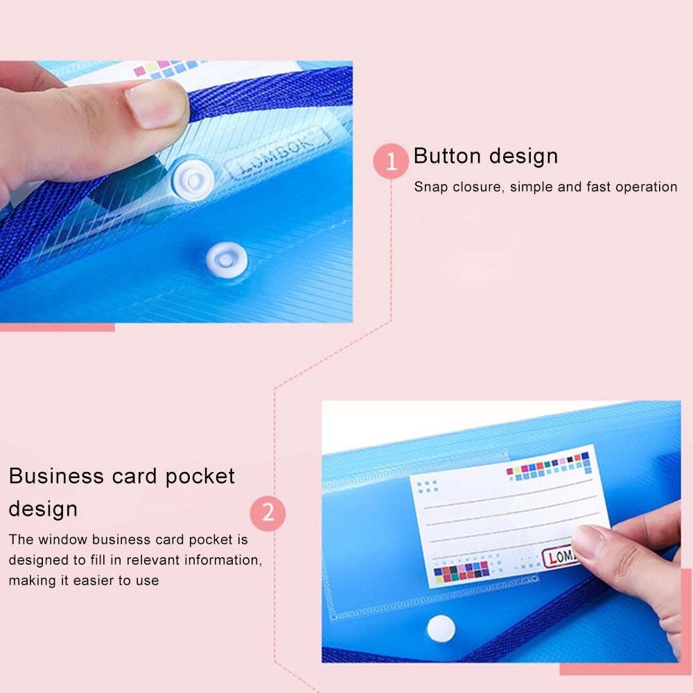 Carpeta de archivos con botón  - Document Organizer Folder reseña y precio