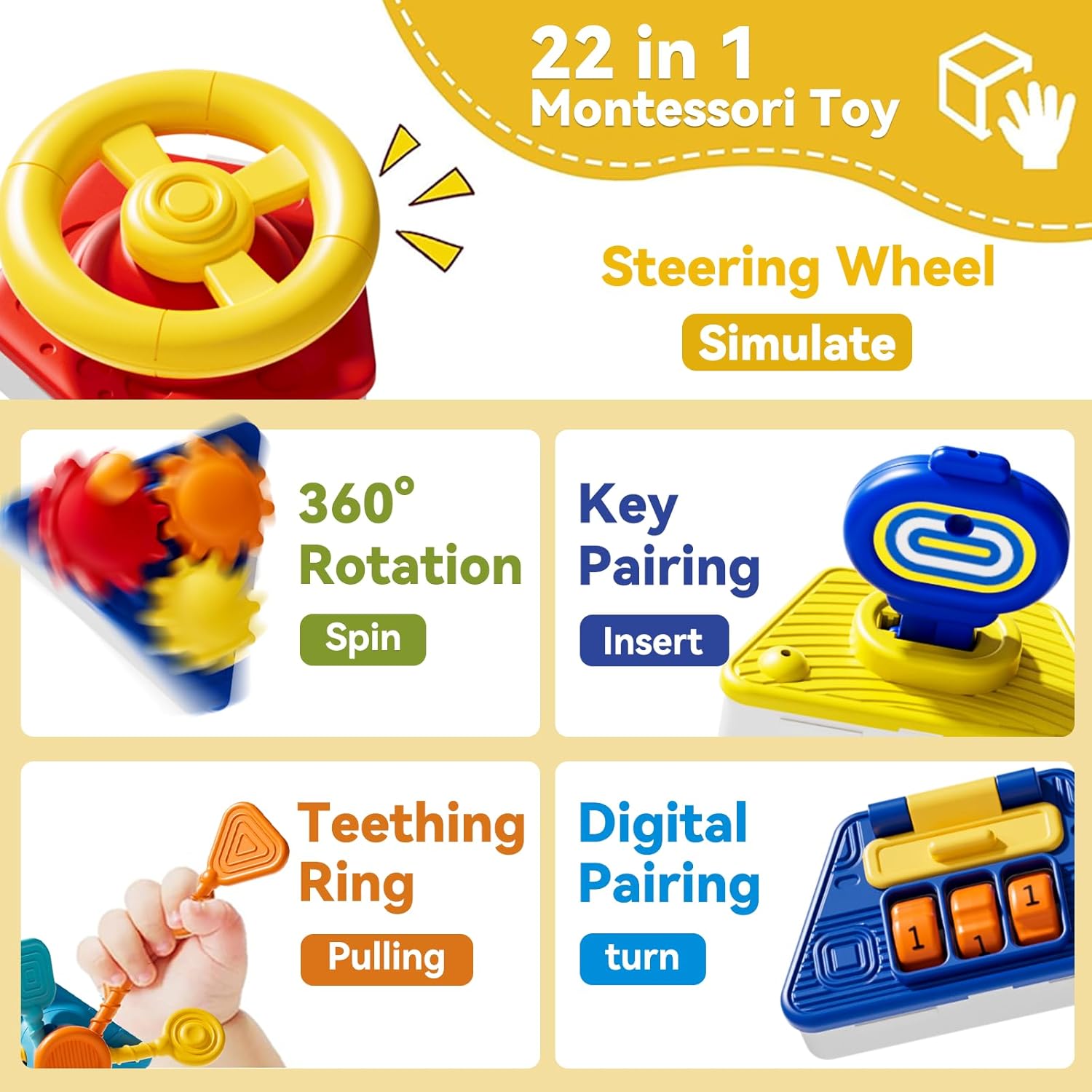 Tablero de actividades para be - Travel Accessories Toddler reseña y precio