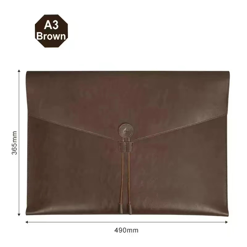Bolsa de documentos de cuero P - Document Organizer Folder reseña y precio