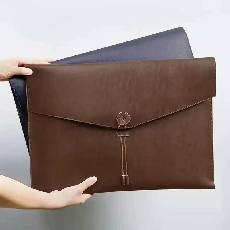 Bolsa de documentos de cuero P - Document Organizer Folder reseña y precio