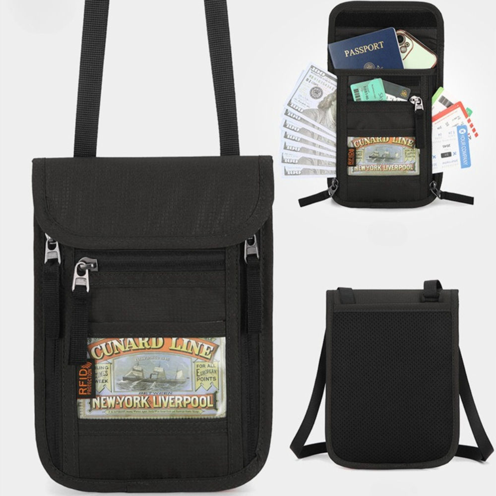 Bolsa para Pasaporte de Viaje  - Travel Accessories Rfid reseña y precio
