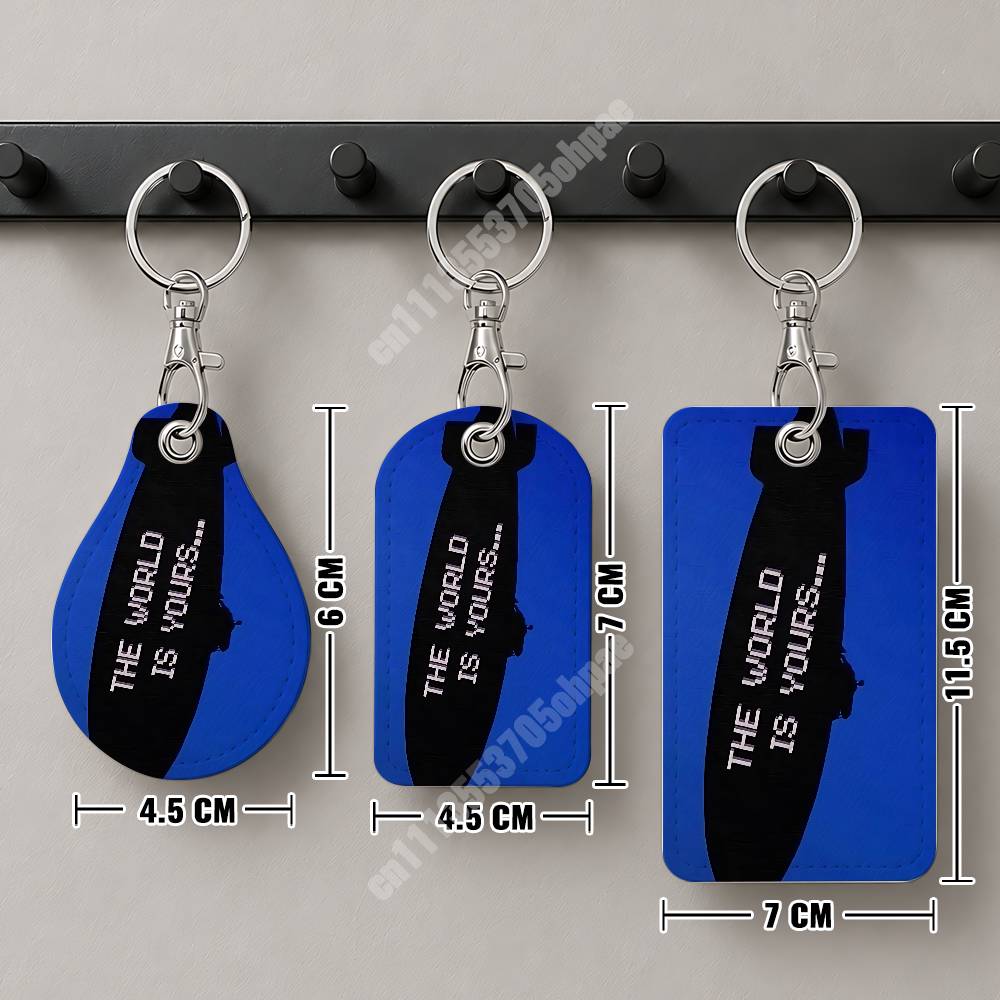 The World is Yours T-Tony M-Mo - Luggage Tag Leather reseña y precio