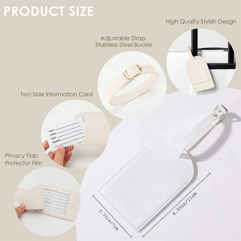 Etiqueta de equipaje con monog - Travel Accessories Gifts For Her reseña y precio