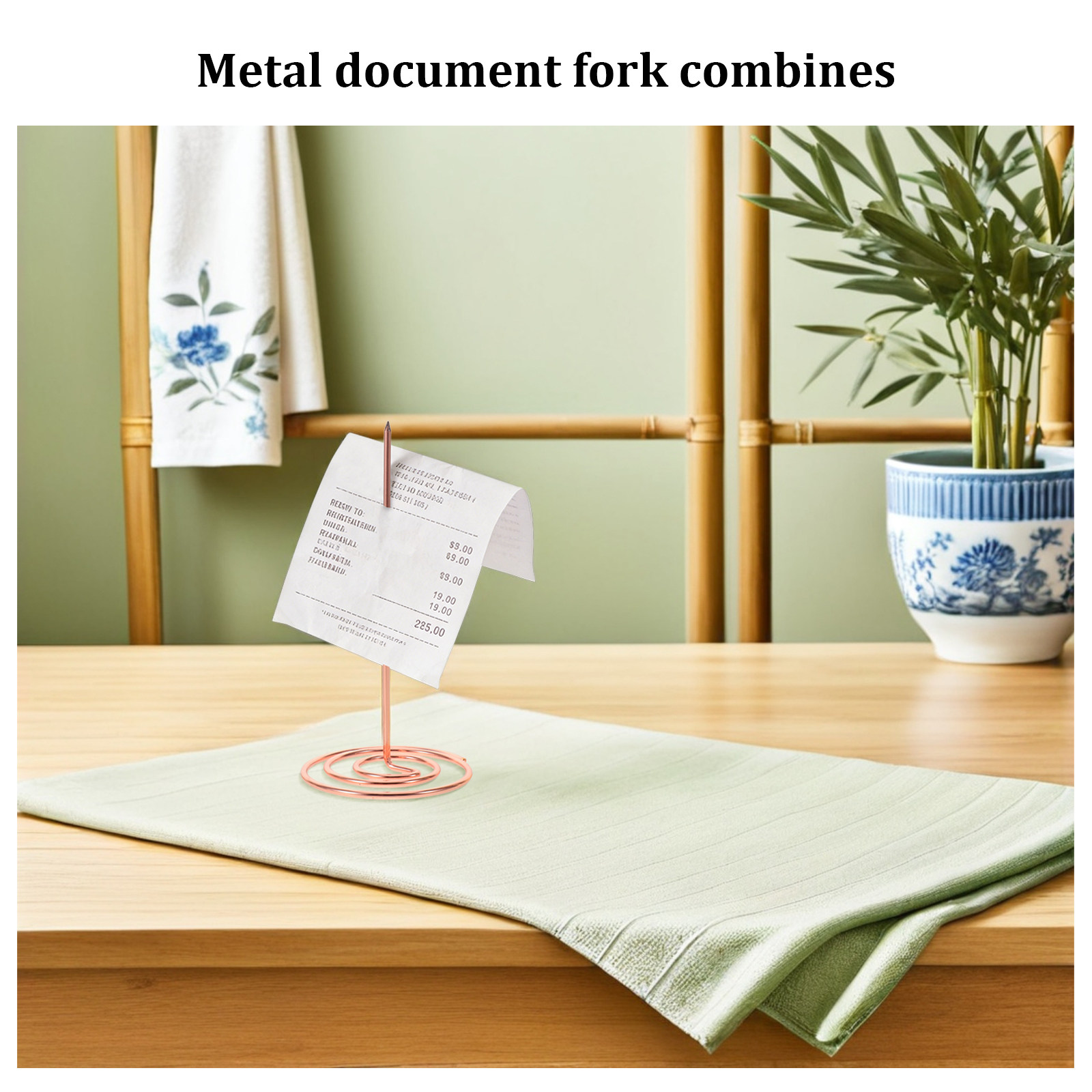 6 piezas de organizadores metá - Document Organizer Folder reseña y precio