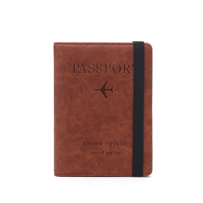 Funda de cuero con banda elást - Travel Accessories Rfid reseña y precio