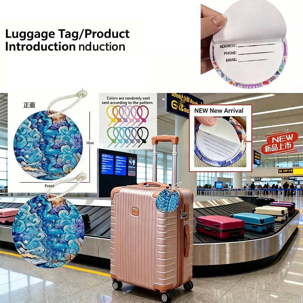 Etiqueta de Equipaje Mister Ba - Luggage Tag Leather reseña y precio