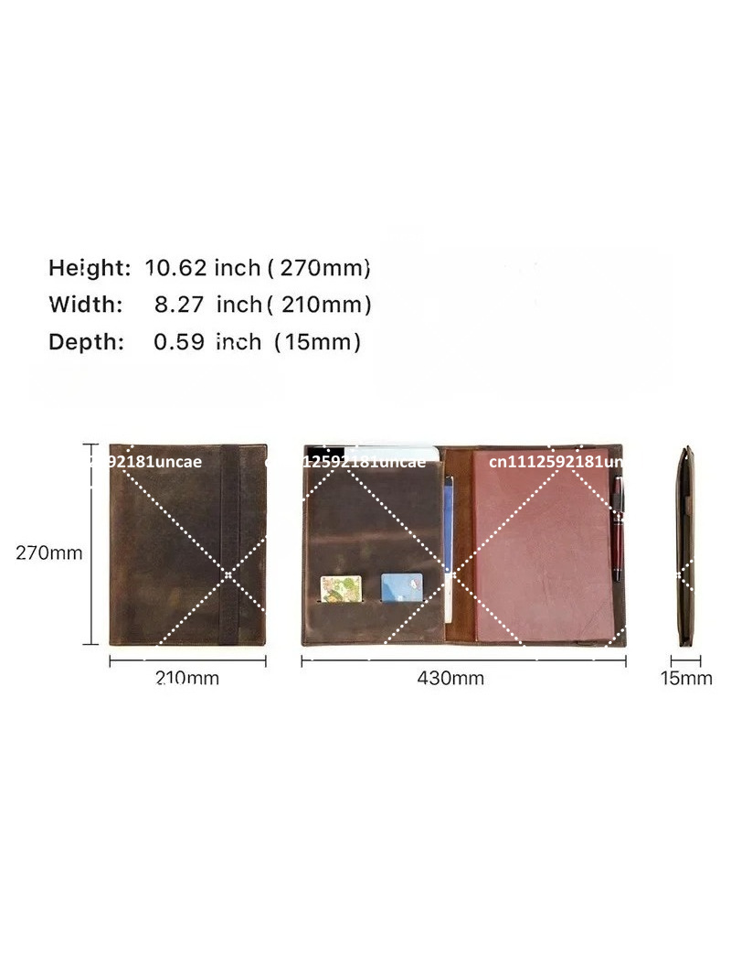 Carpeta de Documentos Retro B5 - Document Organizer Folder reseña y precio