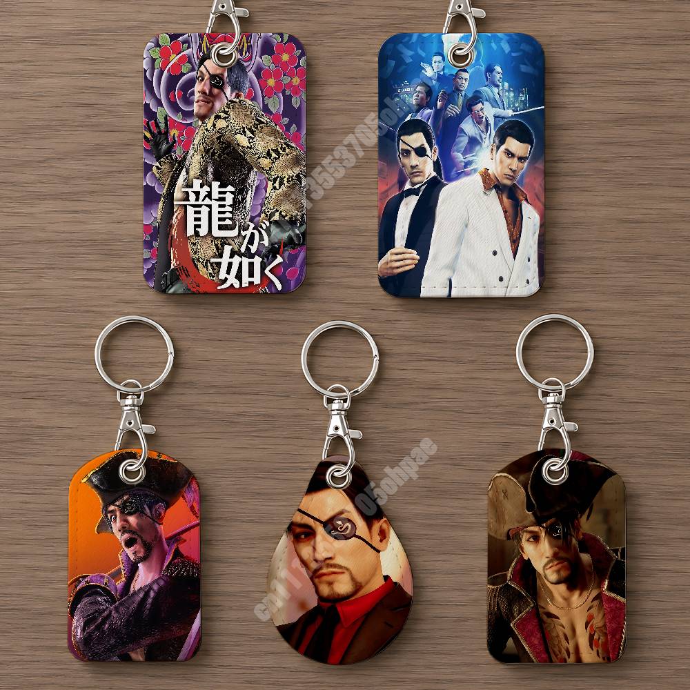 L-Like a D-Dragon Goro Majima  - Luggage Tag Leather reseña y precio