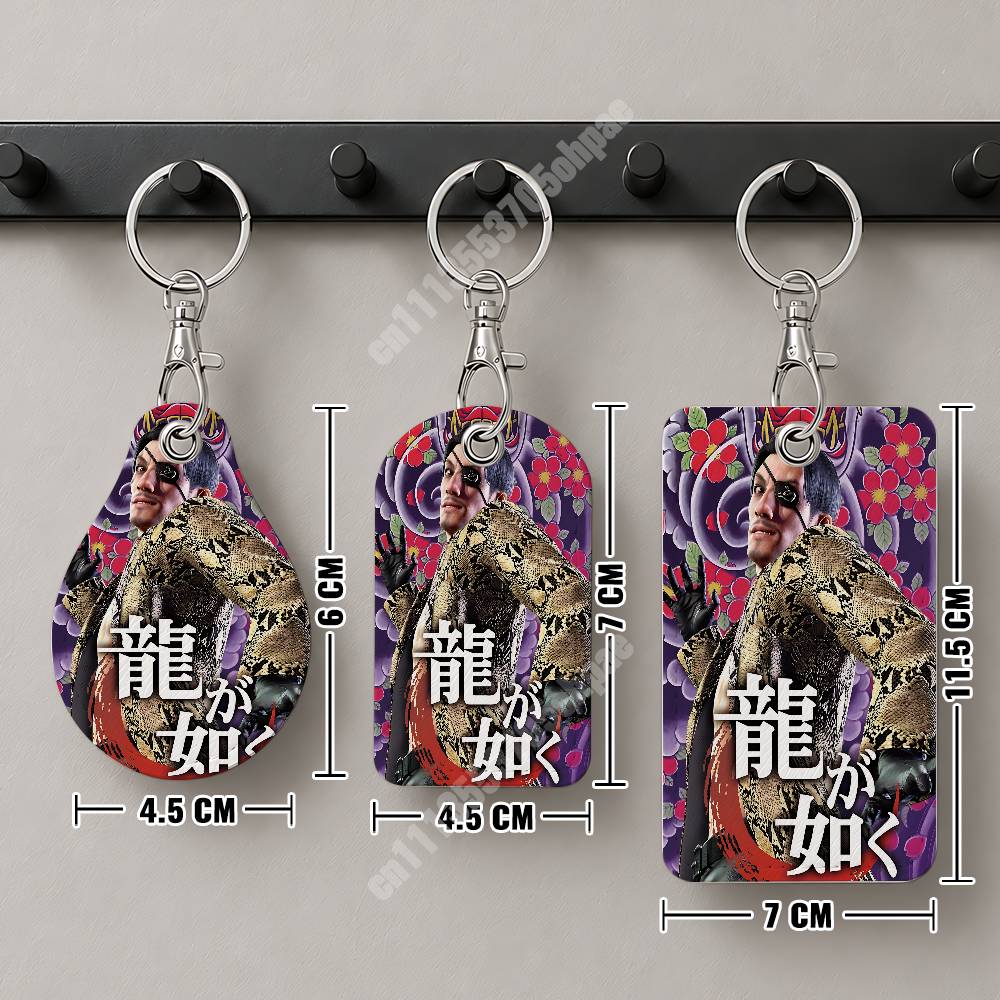 L-Like a D-Dragon Goro Majima  - Luggage Tag Leather reseña y precio