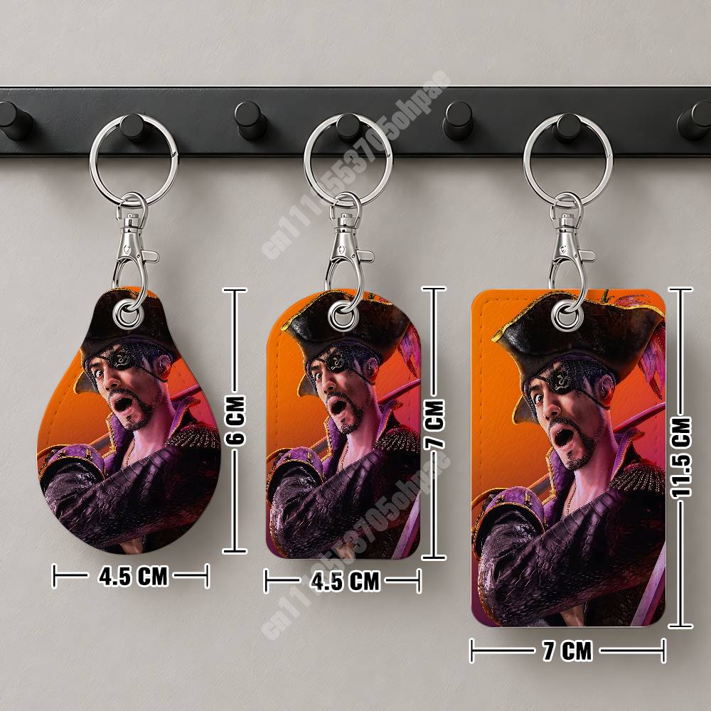 L-Like a D-Dragon Goro Majima  - Luggage Tag Leather reseña y precio
