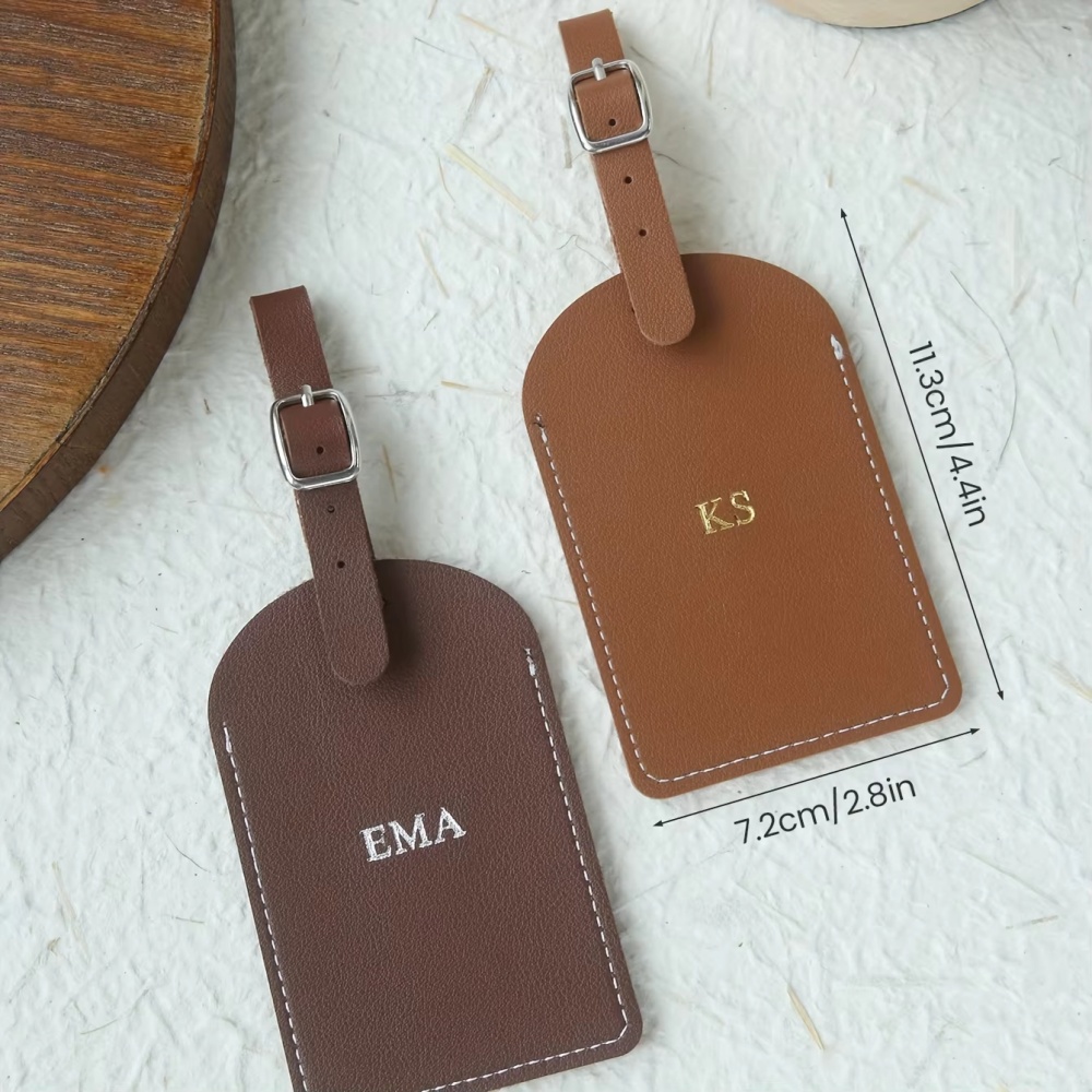 Etiqueta de Equipaje Personali - Luggage Tag Leather reseña y precio