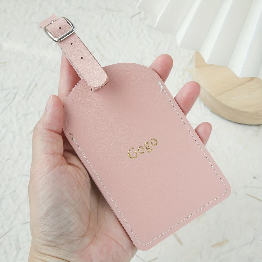 Etiqueta de Equipaje Personali - Luggage Tag Leather reseña y precio