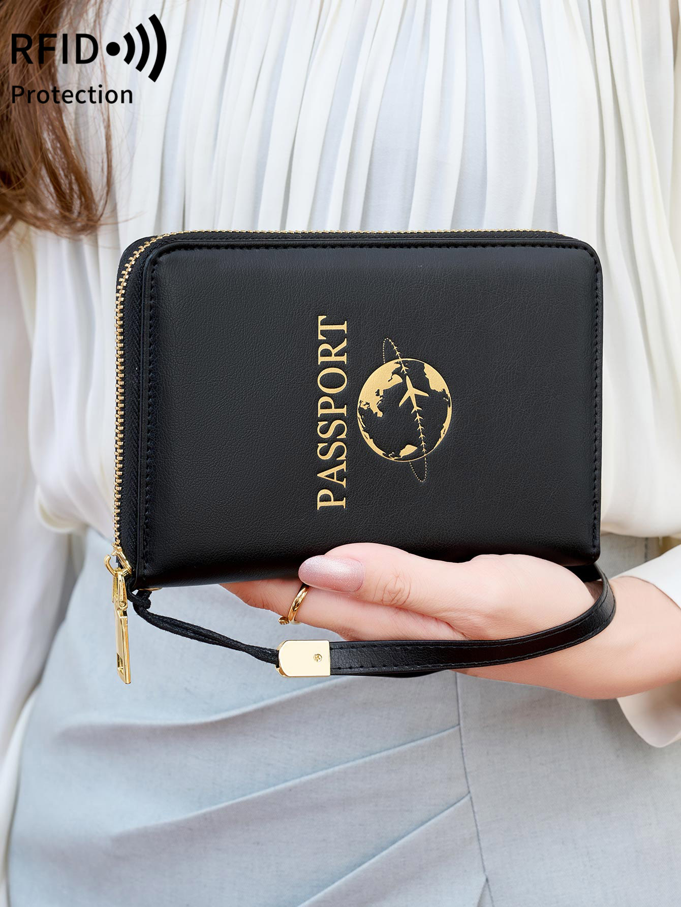 Porta Pasaportes con Protecció - Travel Accessories Rfid reseña y precio