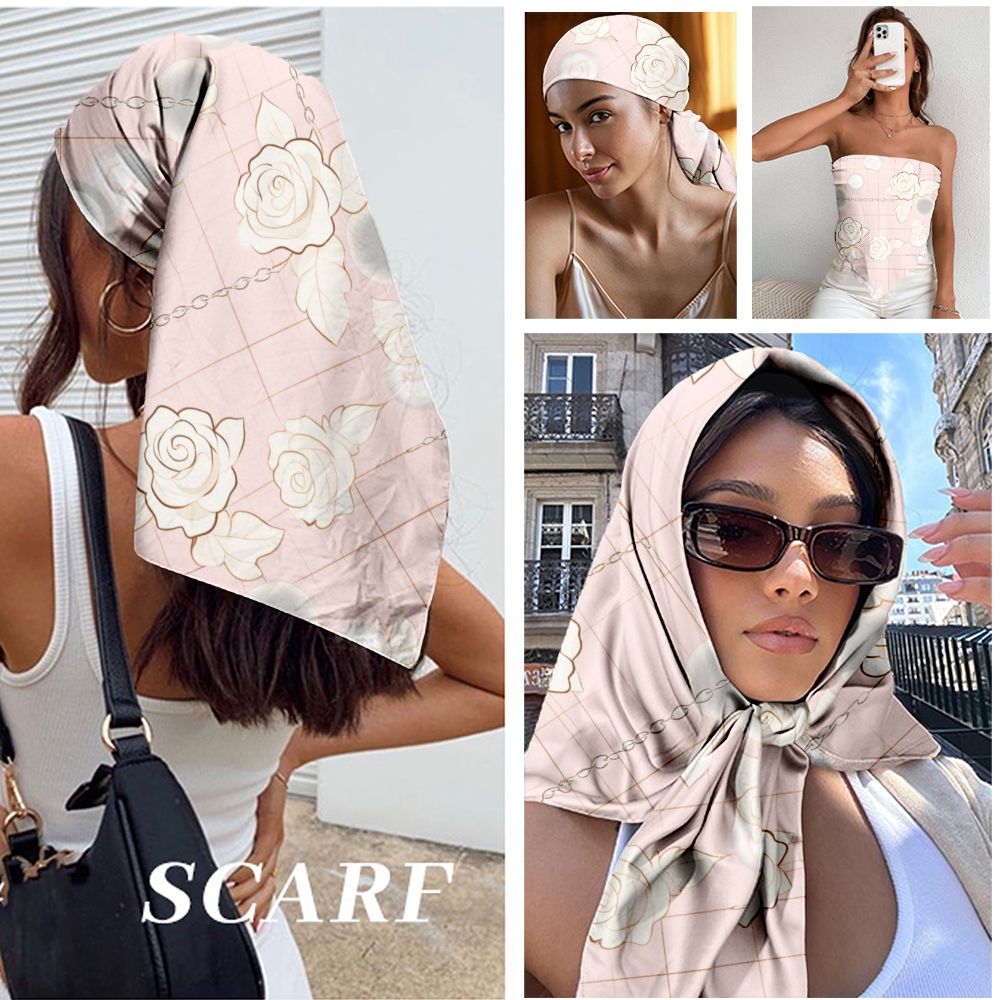 Pañuelo de Seda con Estampado  - Travel Accessories Present reseña y precio