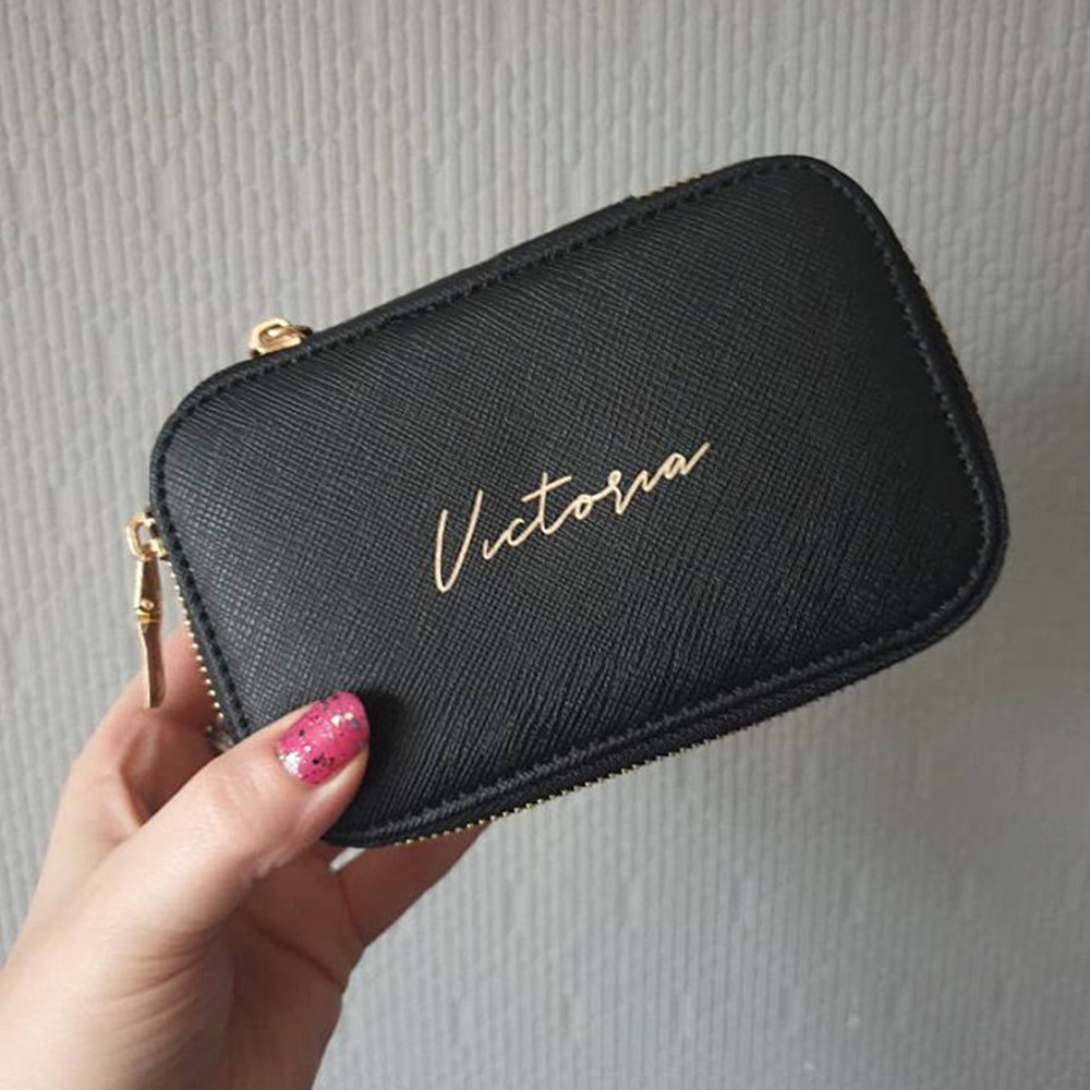Joyero personalizado con estuc - Travel Accessories Gifts For Her reseña y precio