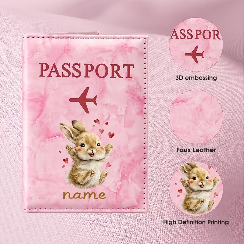 Porta Pasaportes de PU con Dis - Travel Accessories Present reseña y precio