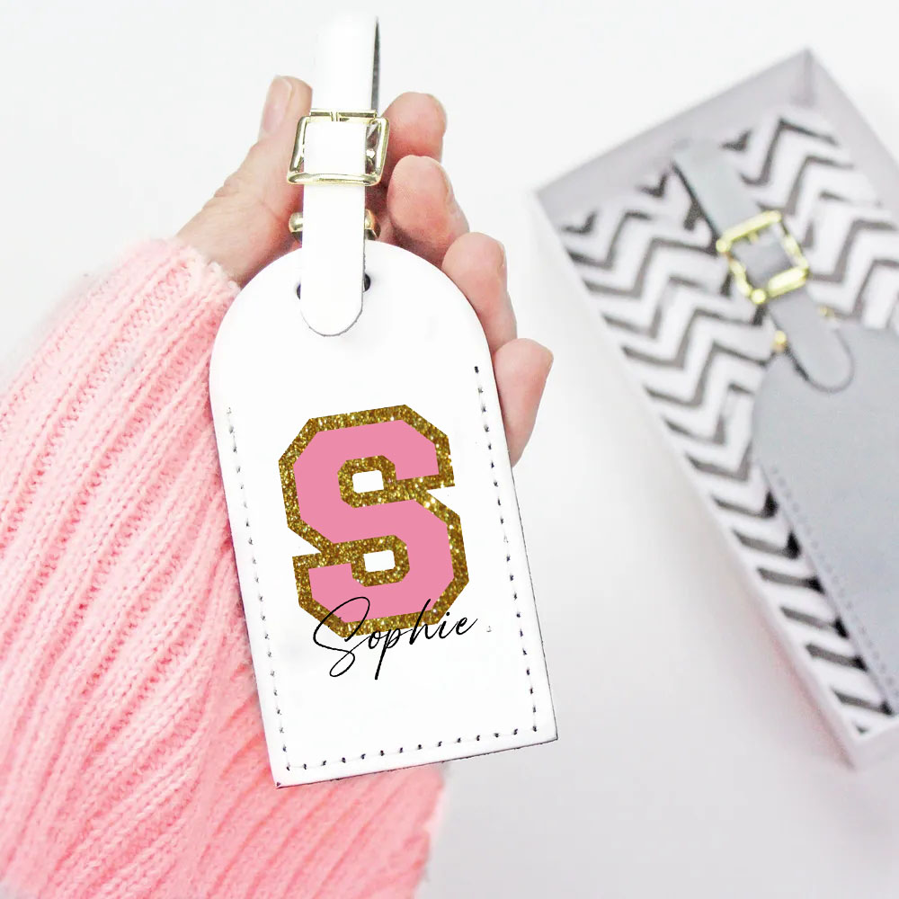 Etiqueta de equipaje con monog - Travel Accessories Gifts For Her reseña y precio