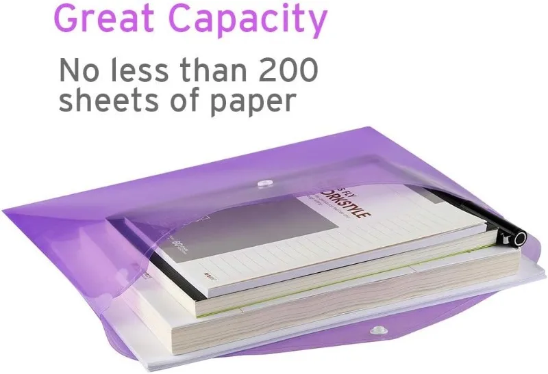 10 carpetas A4 de plástico tra - Document Organizer Folder reseña y precio
